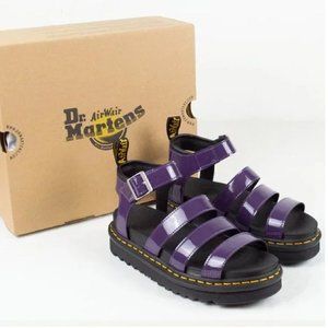 Dr. Martens LIMITED EDITION Purple Patent Blaire Sandal